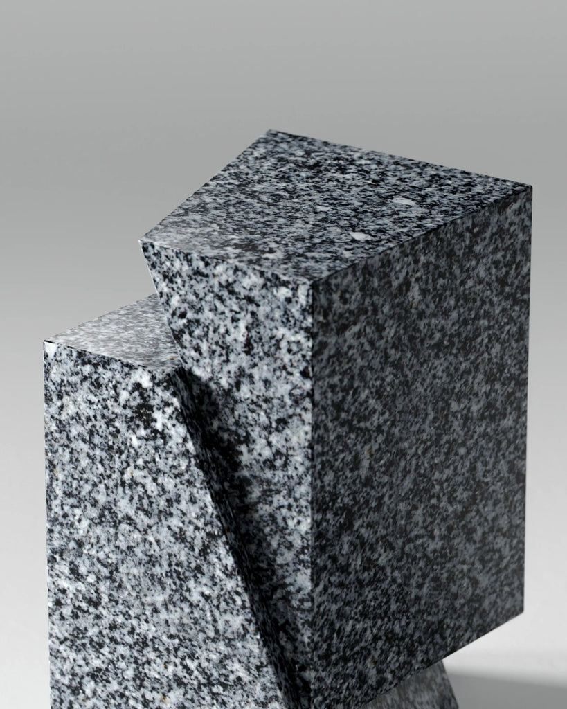 Impala Blue Polished Granite Slab PBR Texture - Example Scene Visualization | Superellipse