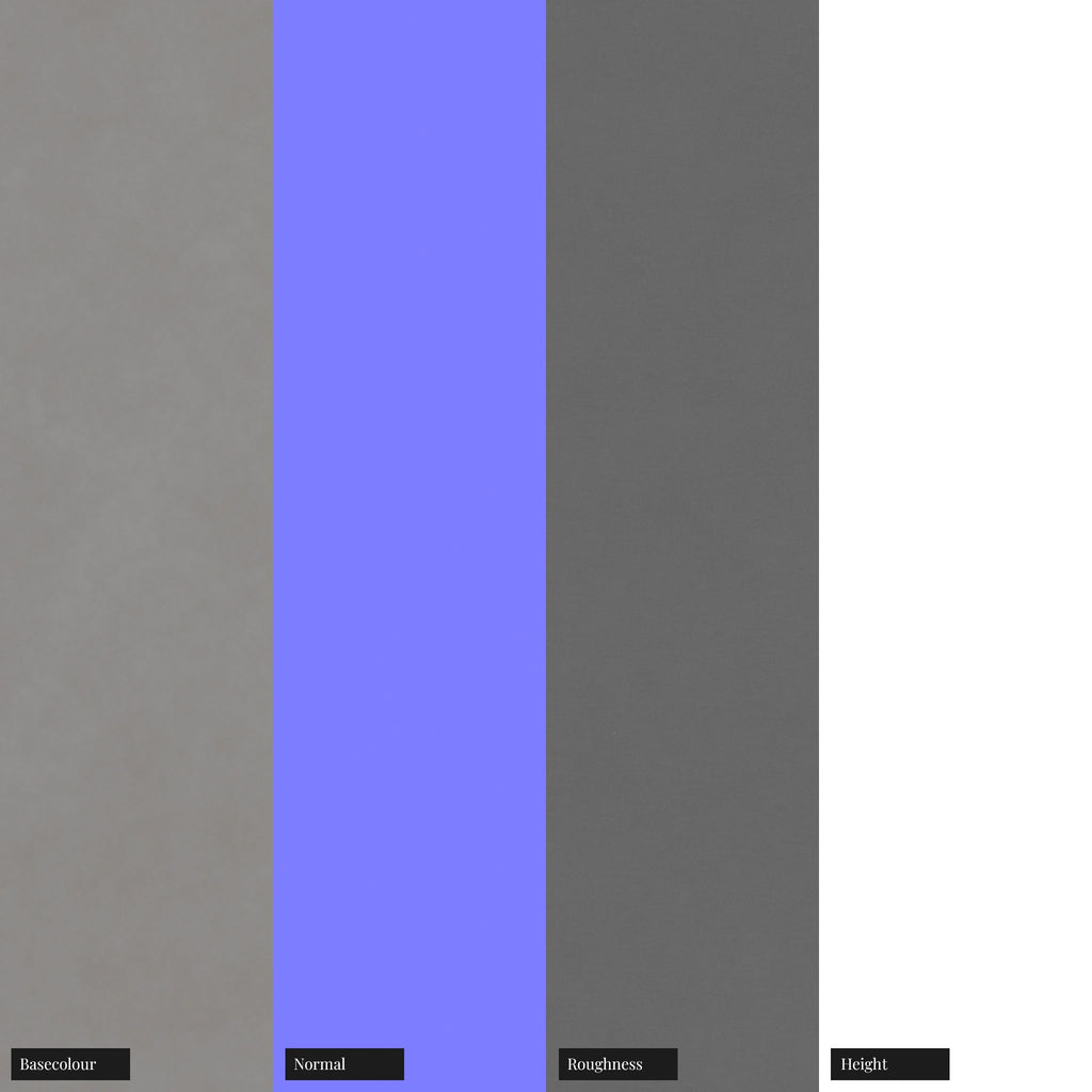 Space Grey Anodised Aluminium Metal PBR Texture - Example Scene Visualization | Superellipse