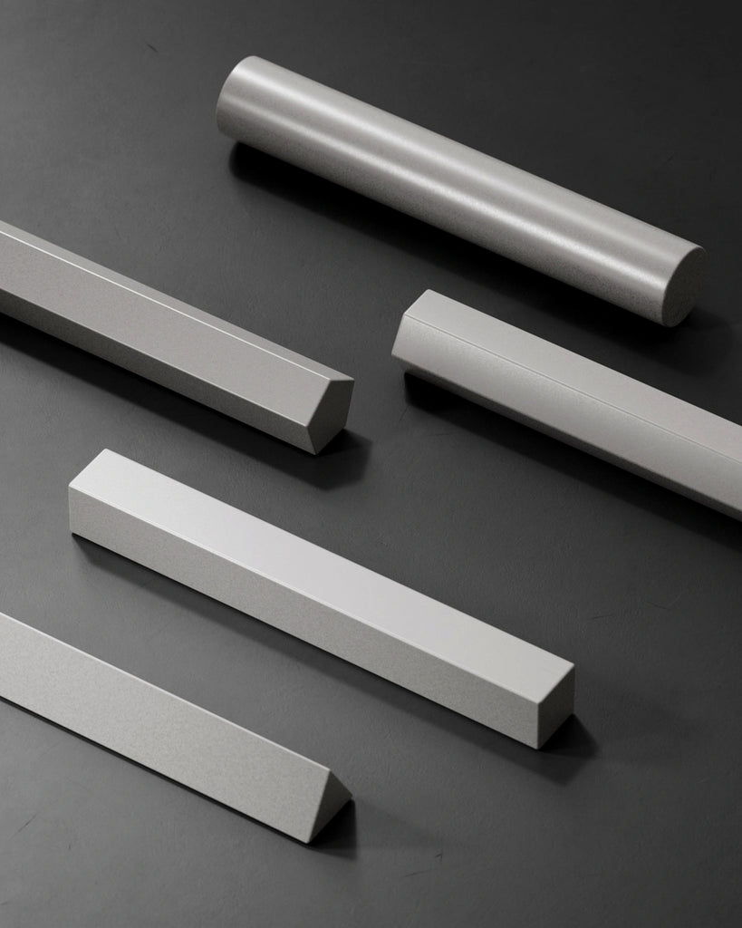 Silver Metallic Finish Plastic PBR Texture - Example Scene Visualization | Superellipse