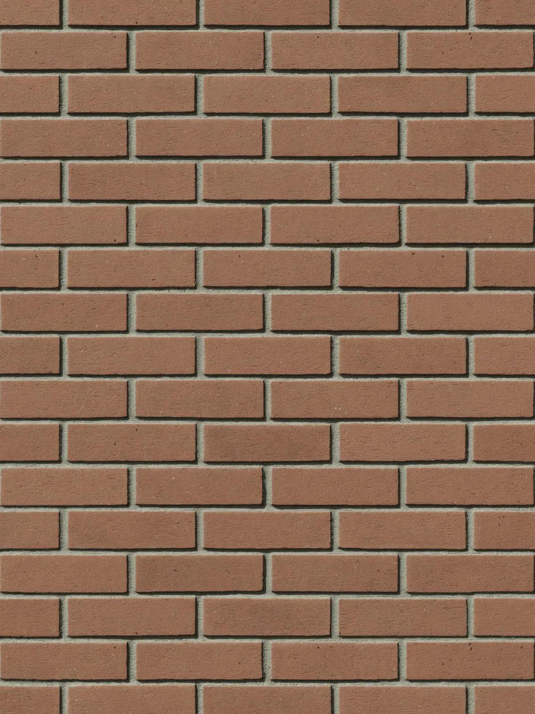 Riverdale Smooth Red Running Bond Brick PBR Texture - Example Scene Visualization | Superellipse