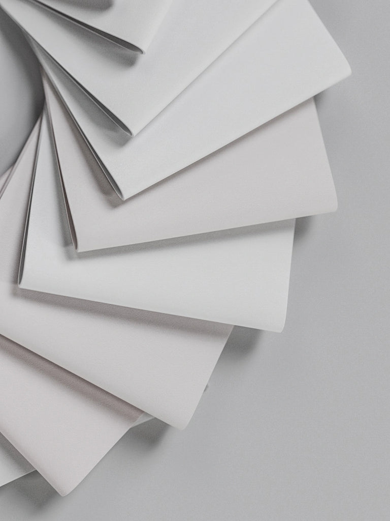 Silver Metallic Leather PBR Texture - Example Scene Visualization | Superellipse