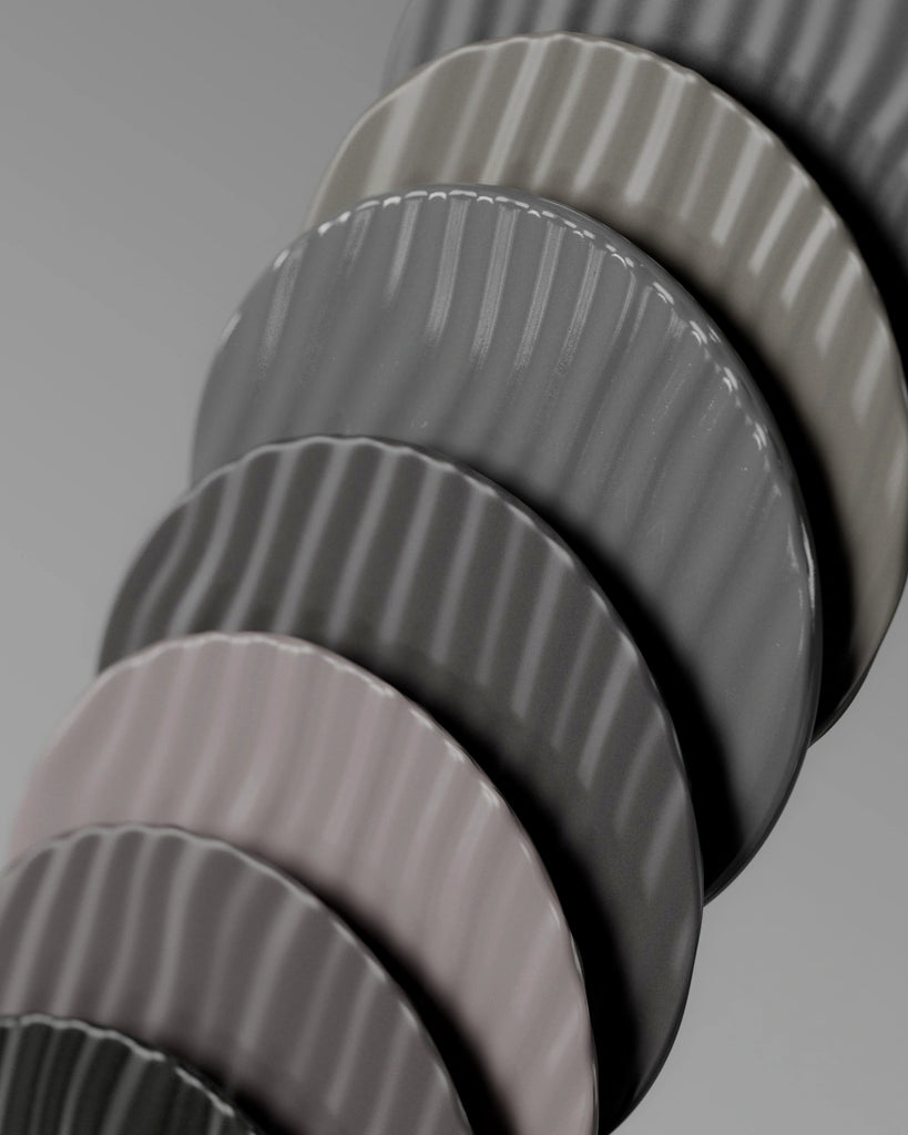 Ripple Grooved Tactile Plastic PBR Texture - Example Scene Visualization | Superellipse