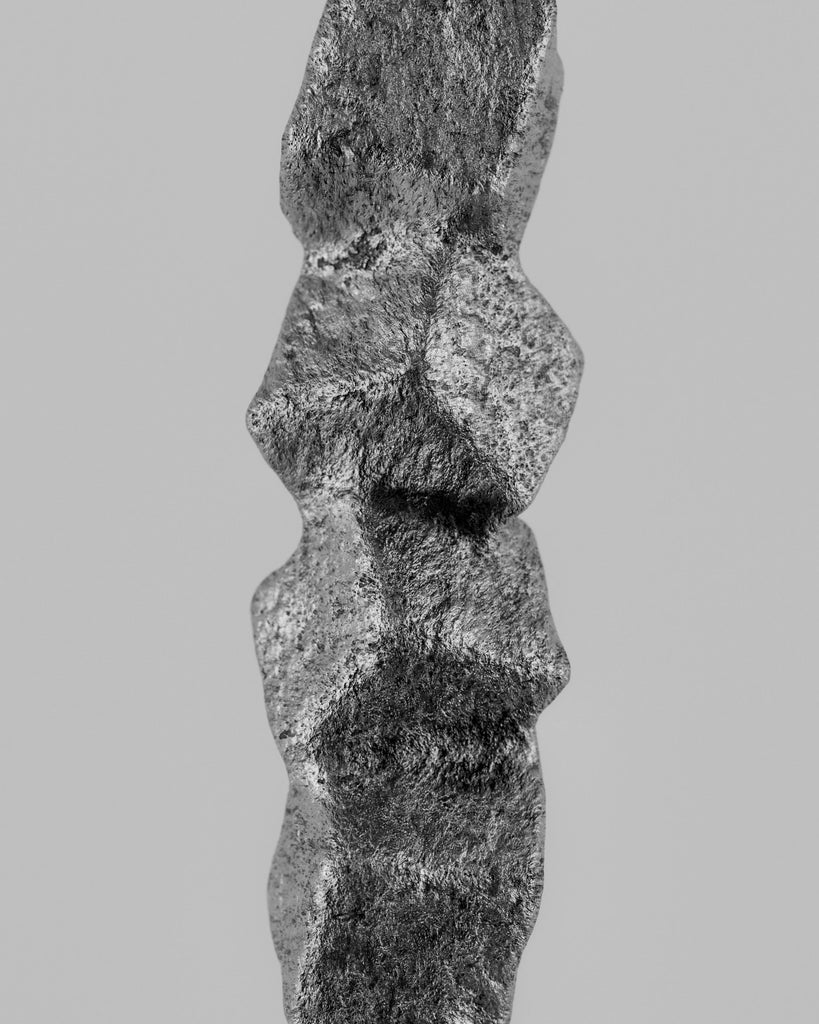 Rough Mold Sand Cast Aluminium PBR Texture - Example Scene Visualization | Superellipse