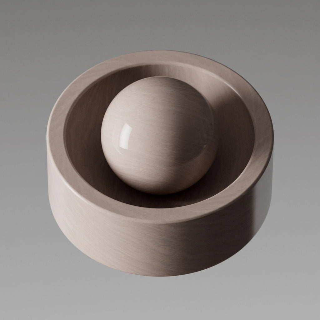 Orchal Red Sandstone Polished PBR Texture - Example Scene Visualization | Superellipse