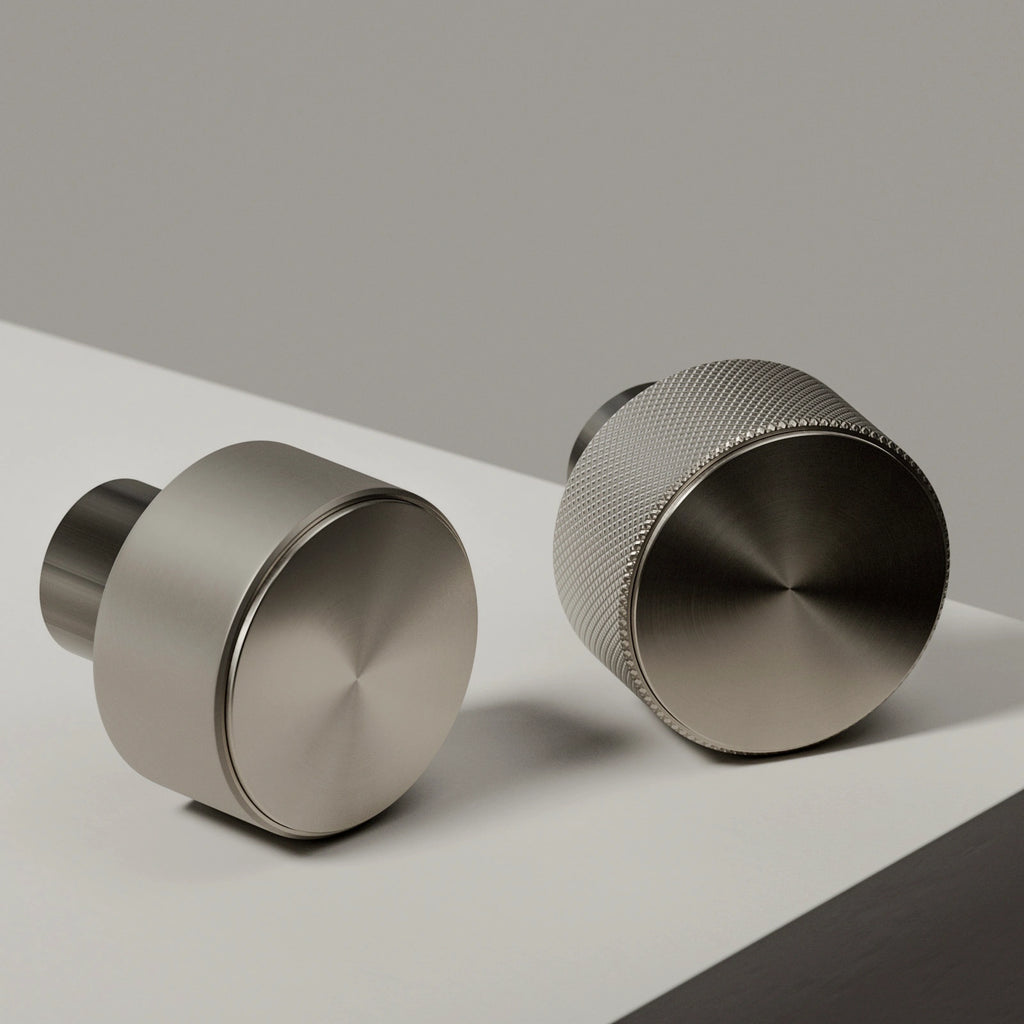 Radial Brushed Platinum Metal PBR Texture - Example Scene Visualization | Superellipse