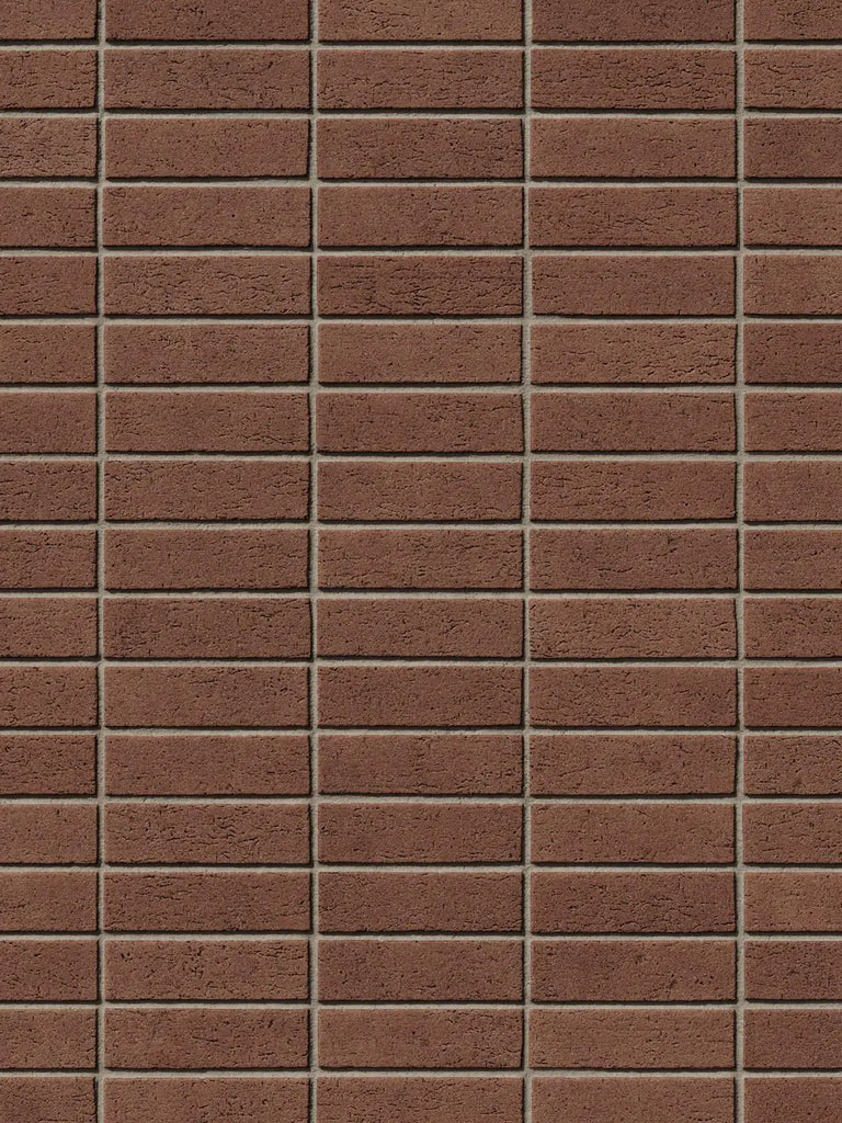 Red Clay Dragfaced Stack Bond Brick PBR Texture - Example Scene Visualization | Superellipse
