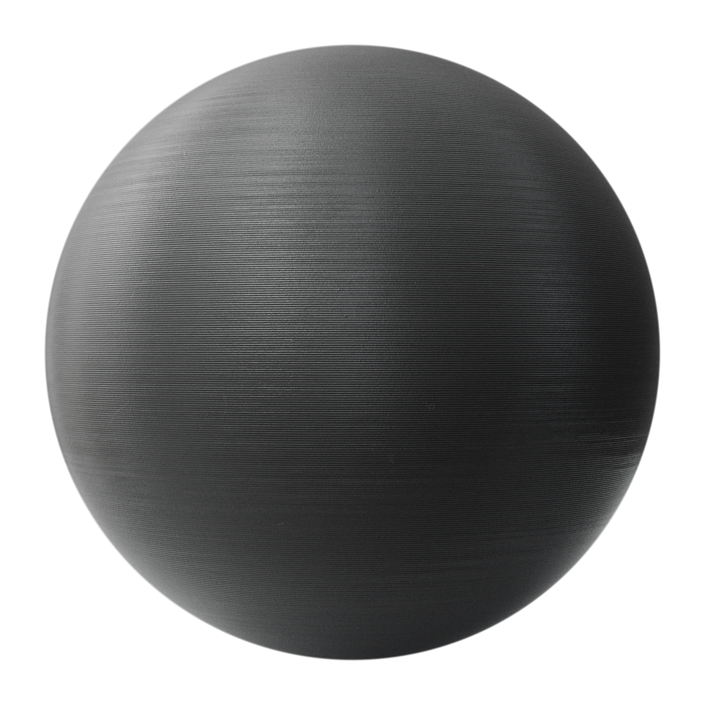 3D Printed Plastic 0 6mm PBR Texture - Sphere Swatch Preview | Superellipse