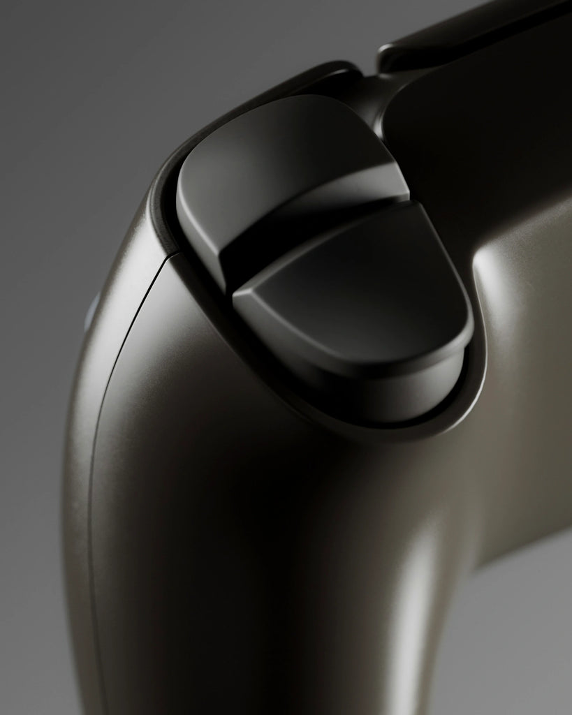 Gunmetal Metallic Finish Plastic PBR Texture - Example Scene Visualization | Superellipse