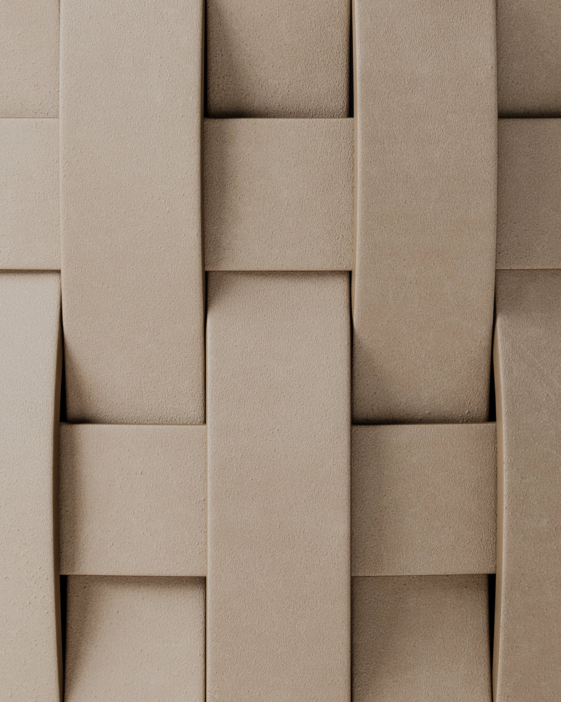 Raw Leather Suede Side Tan PBR Texture - Example Scene Visualization | Superellipse