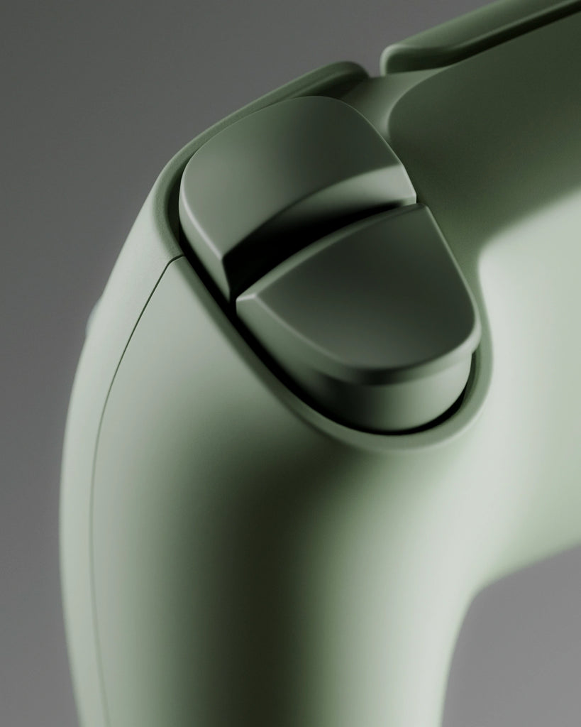 Forrest Green Matte Finish Plastic PBR Texture - Example Scene Visualization | Superellipse