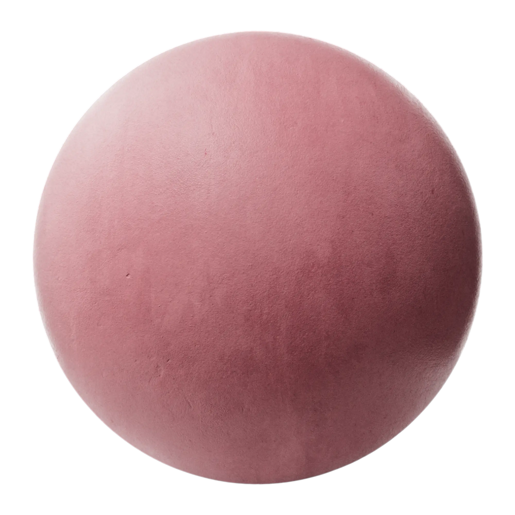 Pigmented Moroccan Tadelakt Plaster PBR Texture - Sphere Swatch Preview | Superellipse