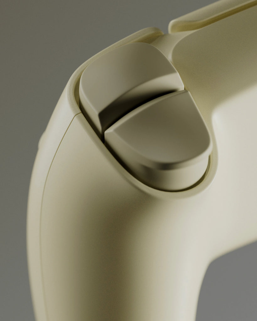 Ivory Yellow Satin Finish Plastic PBR Texture - Example Scene Visualization | Superellipse