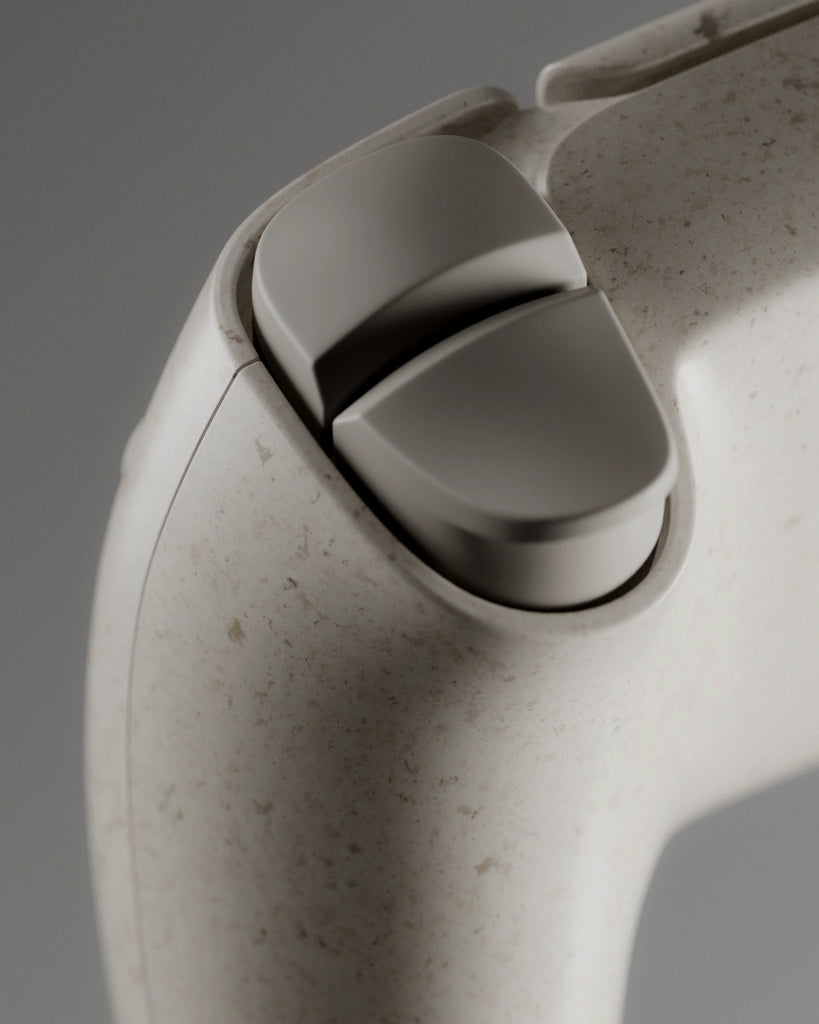 Sawdust Bio Composite Dark Recycled Plastic PBR Texture - Example Scene Visualization | Superellipse