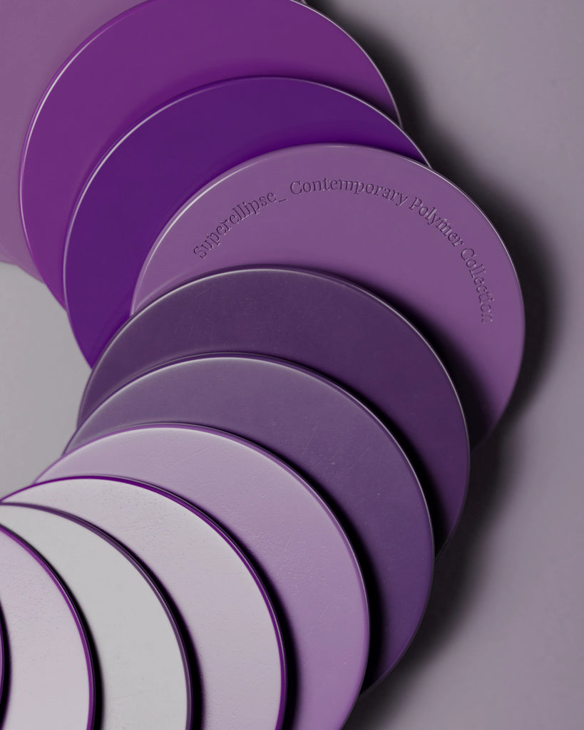 LDPE Soft Finished Purple Plastic PBR Texture - Example Scene Visualization | Superellipse