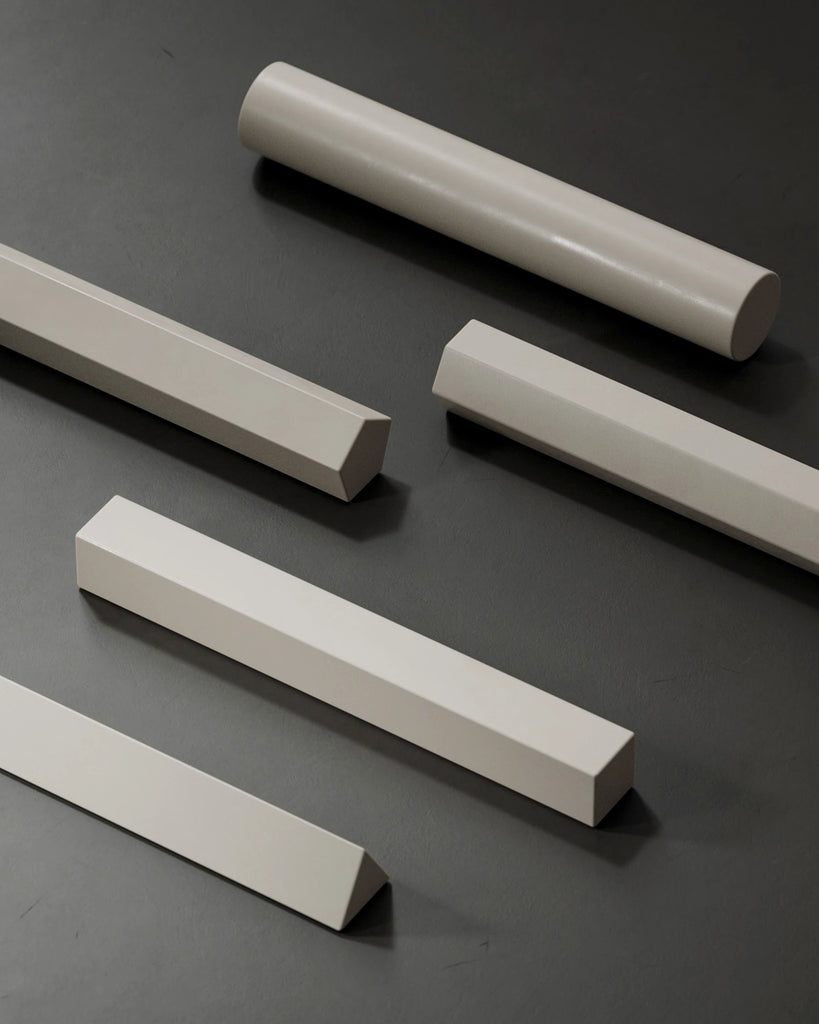 Dove Grey Smudged Plastic PBR Texture - Example Scene Visualization | Superellipse