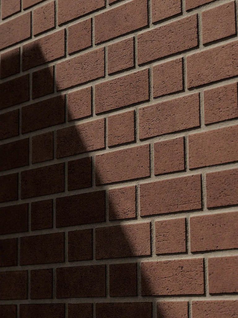 Red Clay Dragfaced Flemish Bond Brick PBR Texture - Example Scene Visualization | Superellipse
