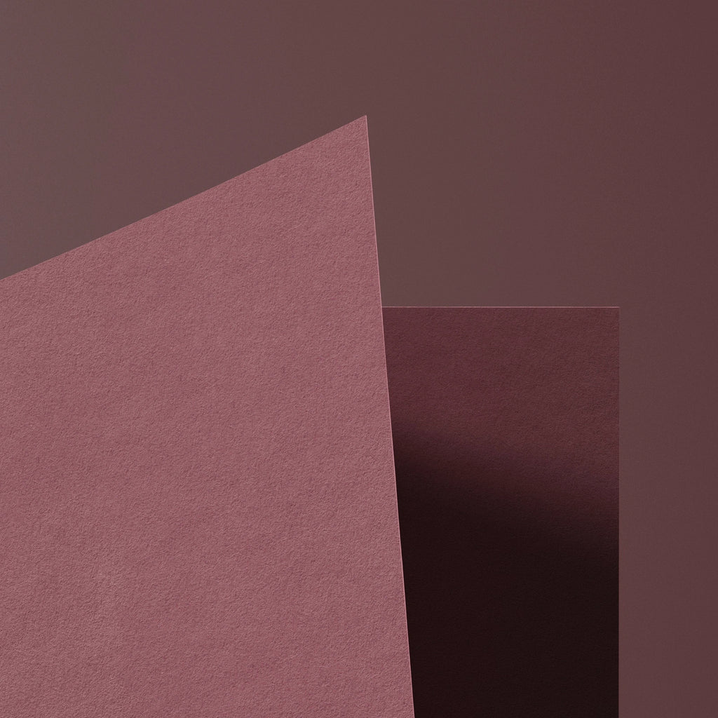 Textured Deep Claret 135gsm Paper PBR Texture - Example Scene Visualization | Superellipse