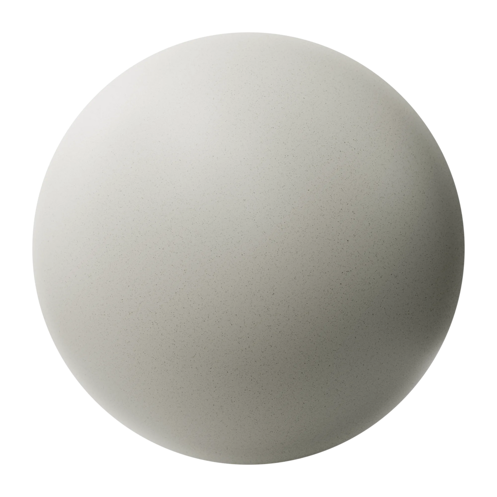 Fine Brown Speckled Grey Plastic PBR Texture - Sphere Swatch Preview | Superellipse
