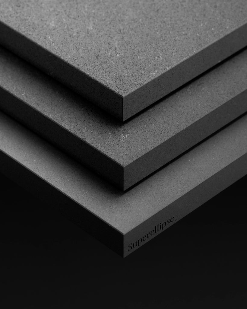 Basalt Stone Grey Fine Grain PBR Texture - Example Scene Visualization | Superellipse