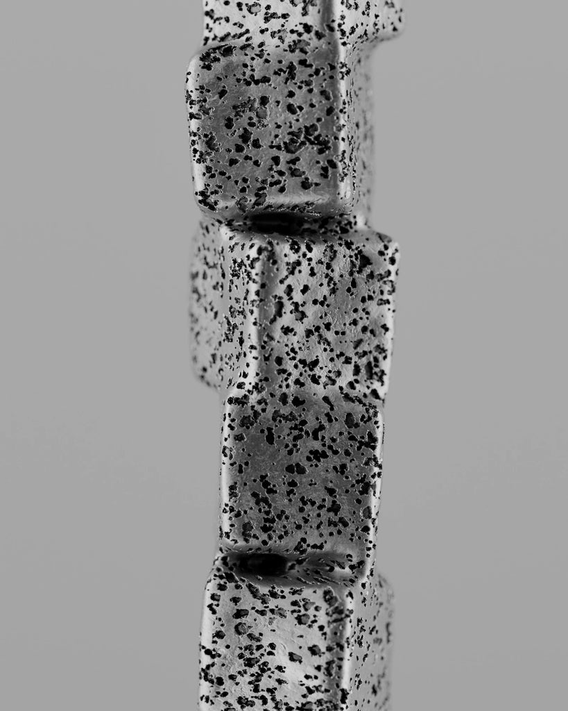 Sand Cast Pitted Aluminium PBR Texture - Example Scene Visualization | Superellipse