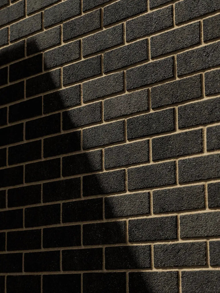 Belden Black Sandfaced Brick Running Bond PBR Texture - Example Scene Visualization | Superellipse