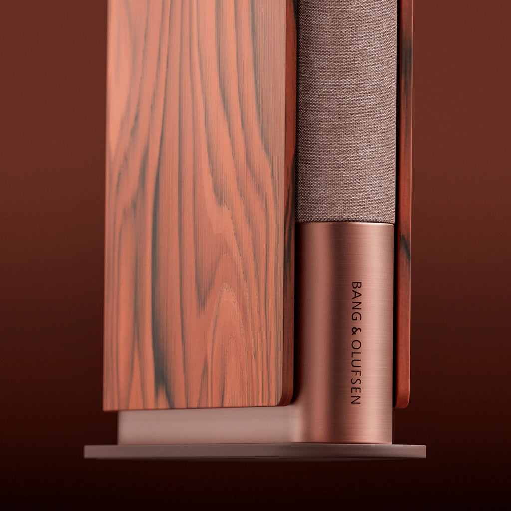 Sottsass Red Dyed Wood Veneer PBR Texture - Example Scene Visualization | Superellipse