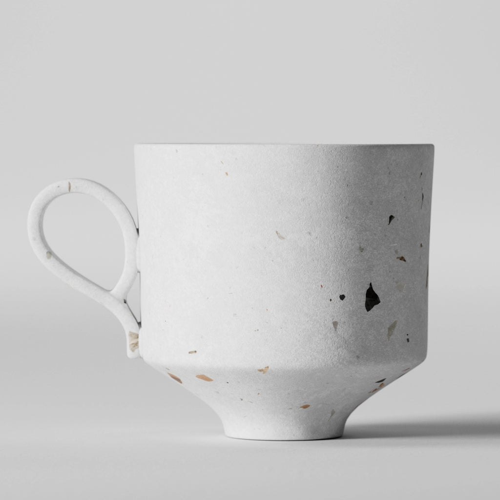 Tutti Frutti Ceramic Terrazzo Mixed Aggregates PBR Texture - Example Scene Visualization | Superellipse