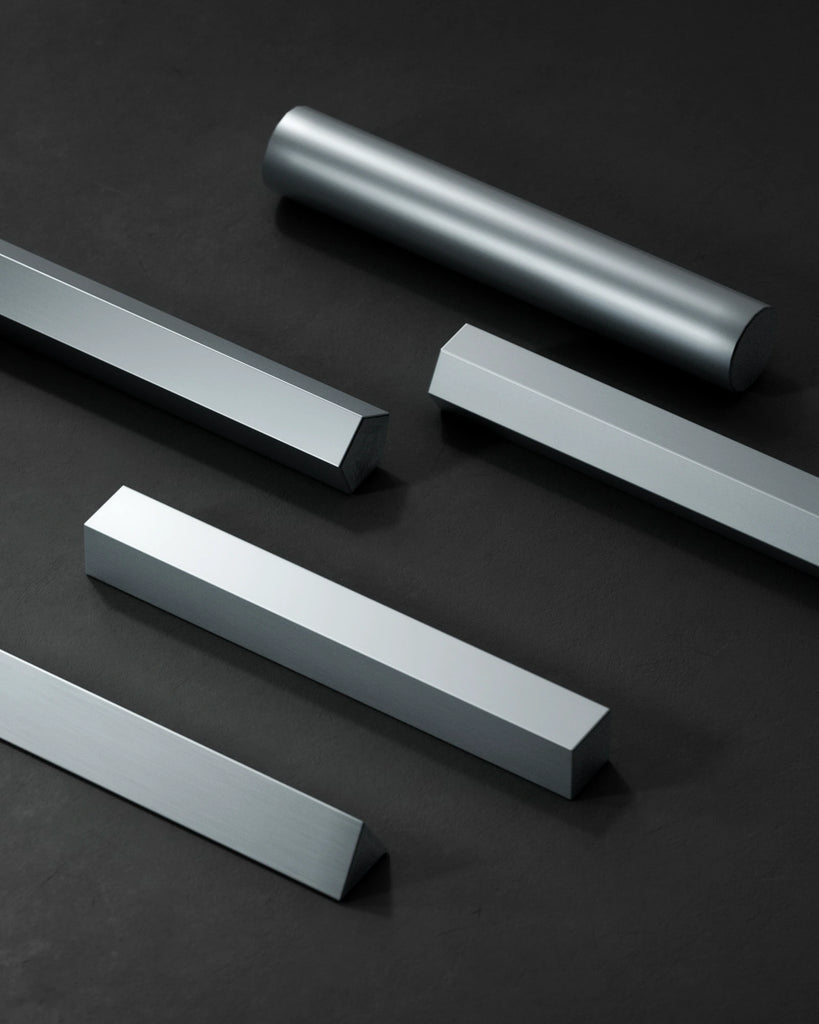 Rough Brushed Zinc Metal PBR Texture - Example Scene Visualization | Superellipse