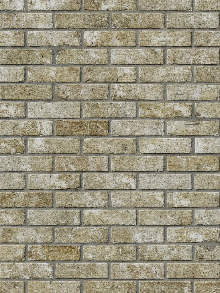 Rustic Cottage Running Bond Buff Brick PBR Texture - Example Scene Visualization | Superellipse