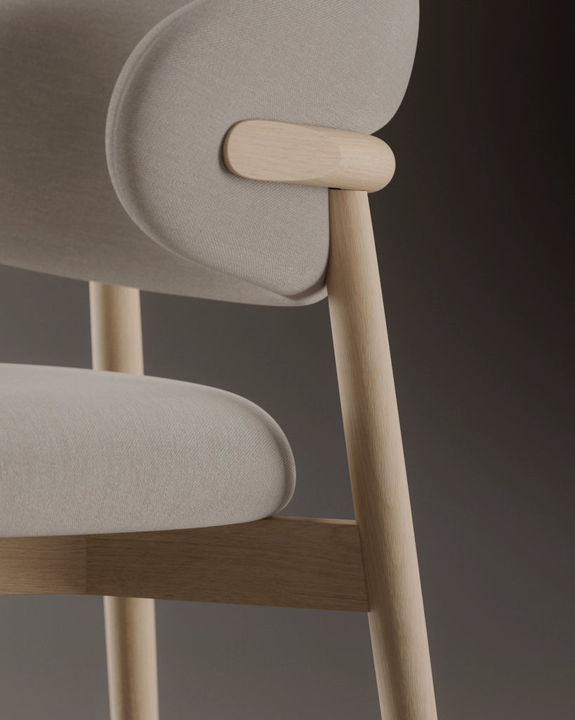 Ash Slip Matched Natural Veneer Wood PBR Texture - Example Scene Visualization | Superellipse