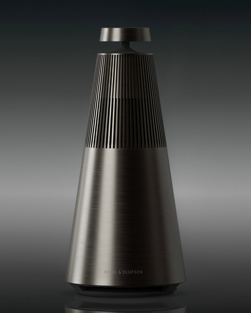 Buffed Linear Brushed Titanium Metal PBR Texture - Example Scene Visualization | Superellipse