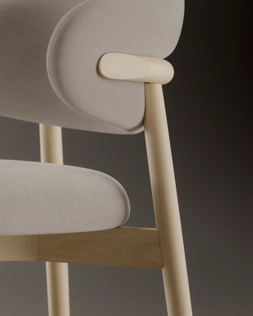 Japanese Elm Book Matched Veneer Wood PBR Texture - Example Scene Visualization | Superellipse