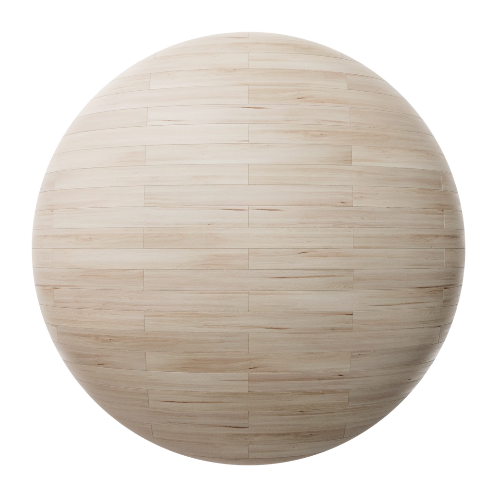 Douglas Fir Brick Bond Wood Floor PBR Texture - Sphere Swatch Preview | Superellipse