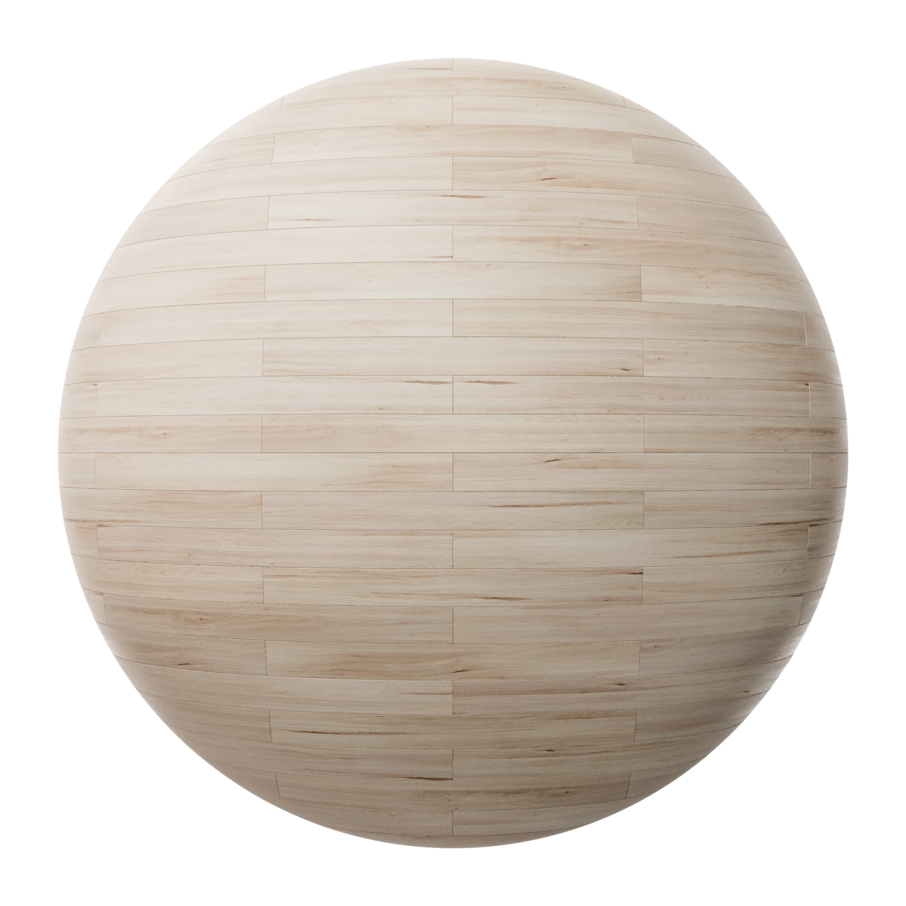 Douglas Fir Brick Bond Wood Floor PBR Texture - Sphere Swatch Preview | Superellipse