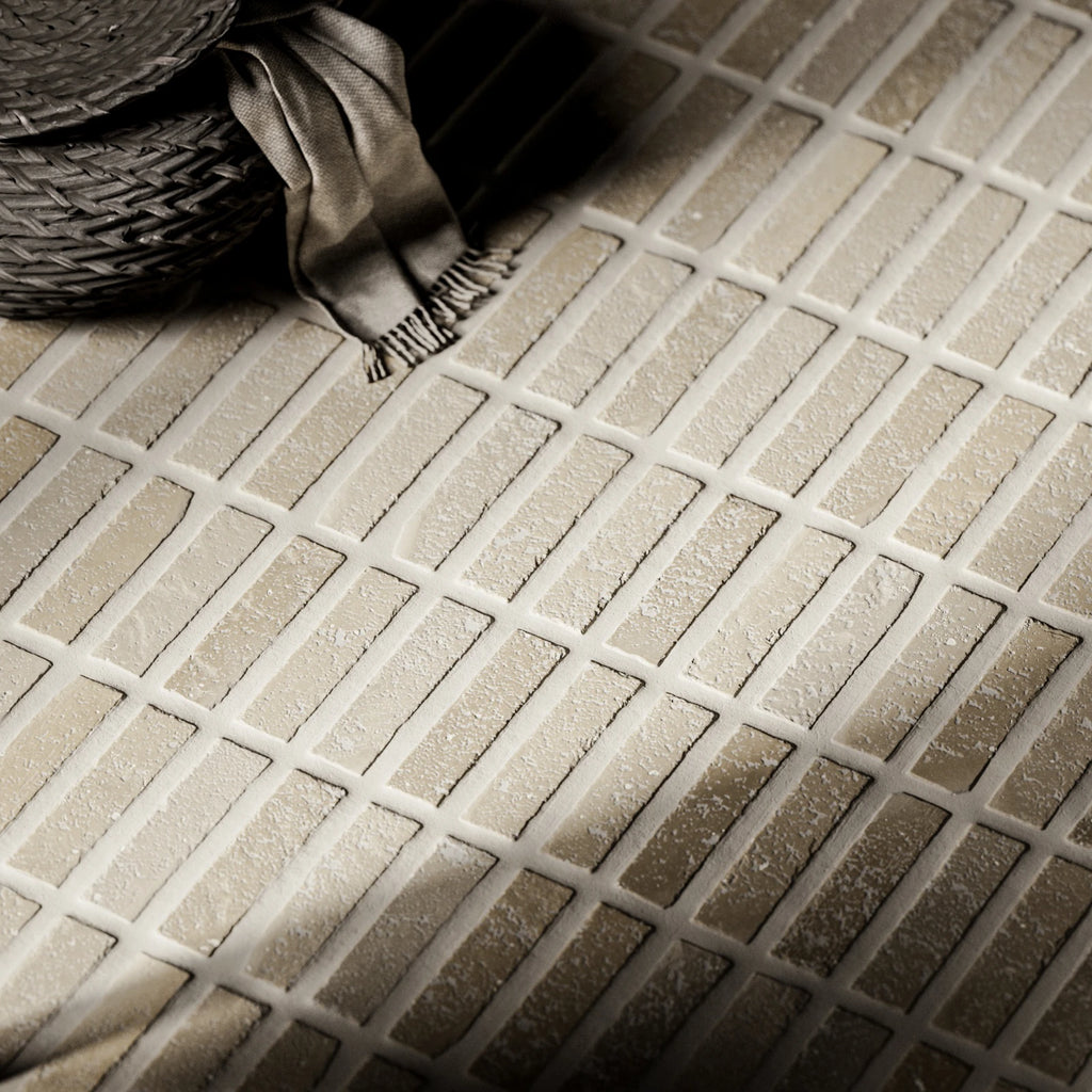 Terracotta Rustic Yellow Brick Tile PBR Texture - Example Scene Visualization | Superellipse