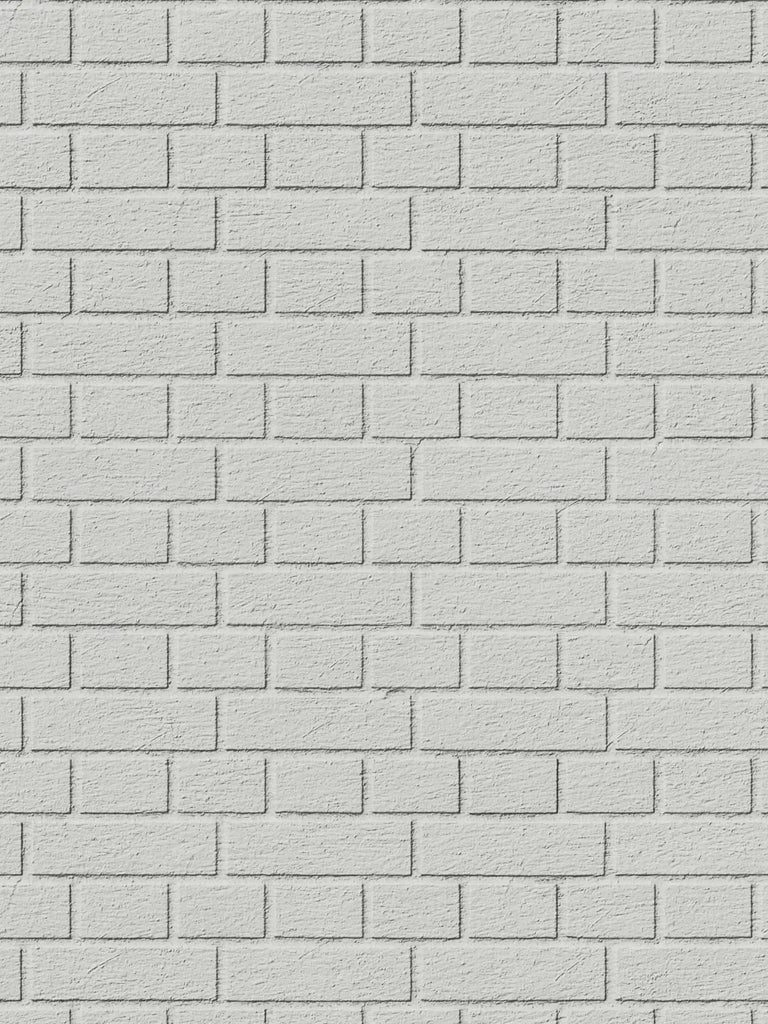 Contemporary Painted Brick White PBR Texture - Example Scene Visualization | Superellipse