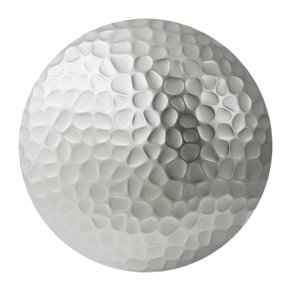 Hand Hammered Silver Metal PBR Texture - Sphere Swatch Preview | Superellipse