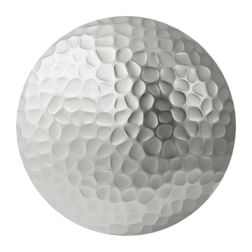 Hand Hammered Silver Metal PBR Texture - Sphere Swatch Preview | Superellipse