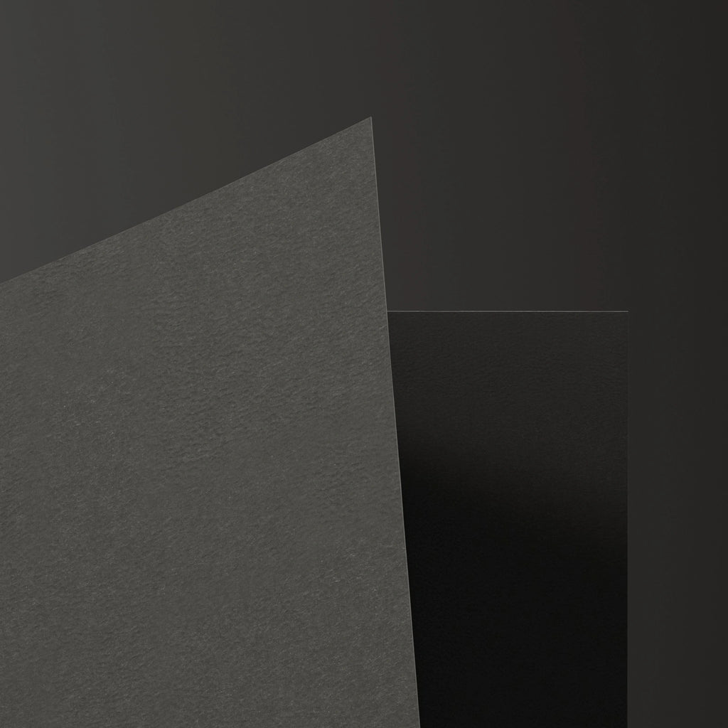 Strathmore Grandee Embossed Black Paper PBR Texture - Example Scene Visualization | Superellipse