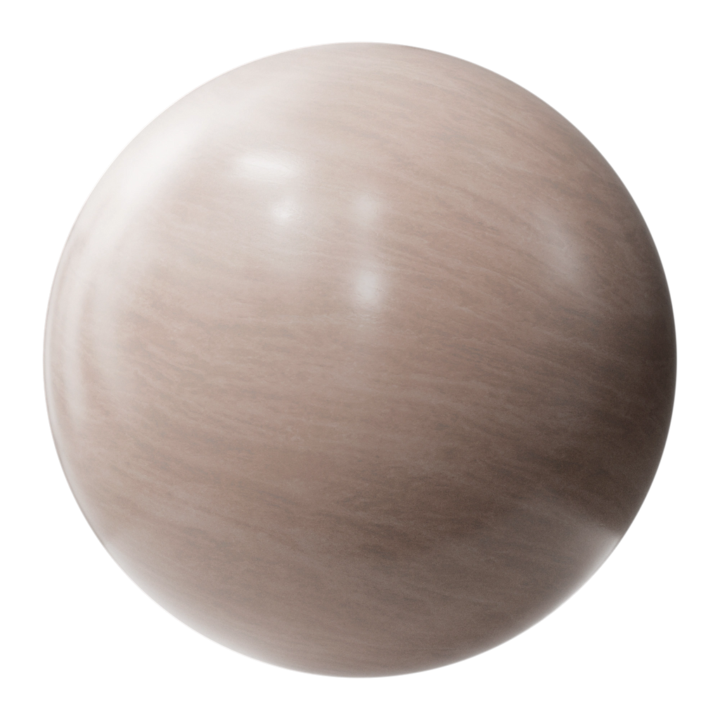 Orchal Red Sandstone Polished PBR Texture - Sphere Swatch Preview | Superellipse