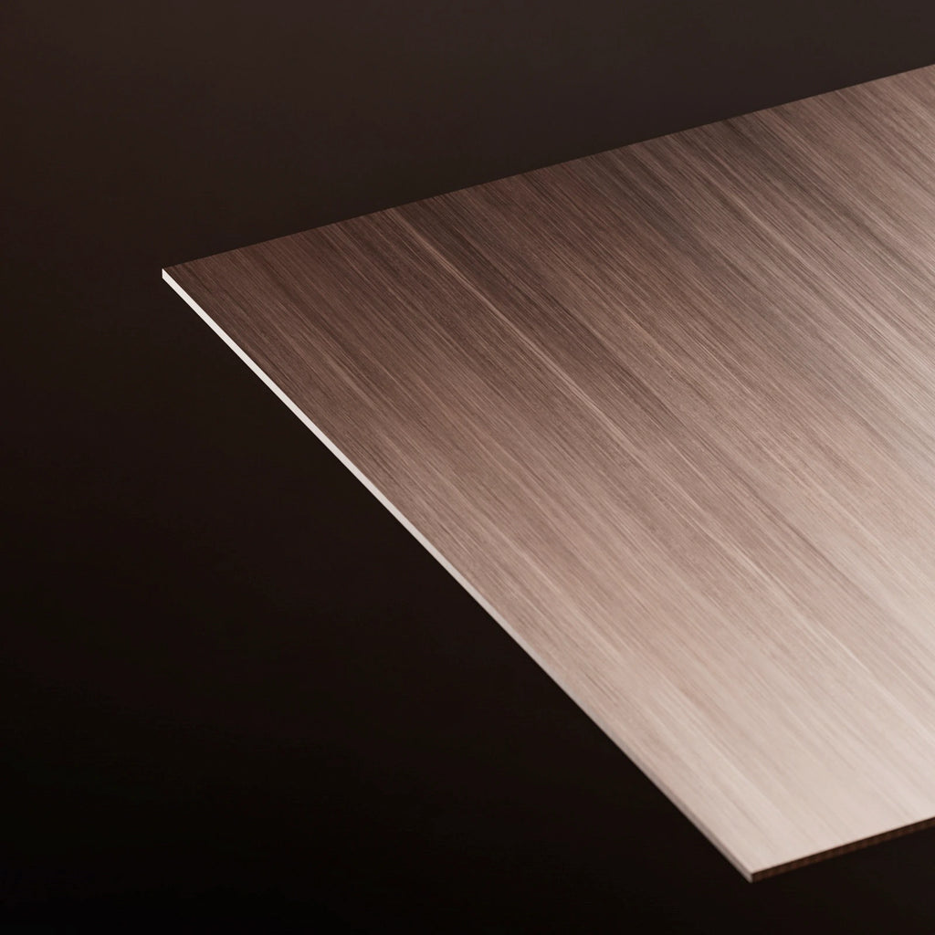 Artisan Oxidised Brushed Copper Metal PBR Texture - Example Scene Visualization | Superellipse