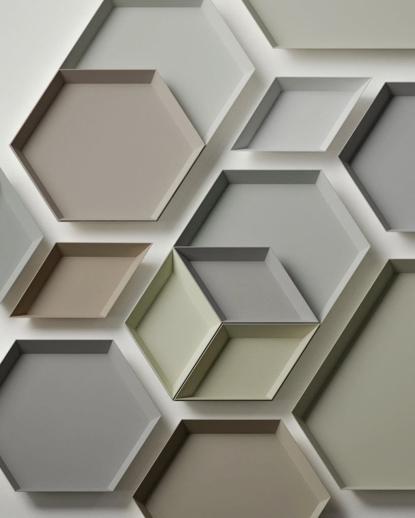 Pavillion Grey Lightly Worn Plastic PBR Texture - Example Scene Visualization | Superellipse