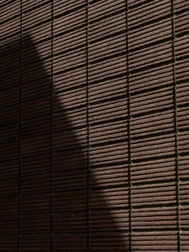 Long Grooved Belden Brick Stack Bond PBR Texture - Example Scene Visualization | Superellipse