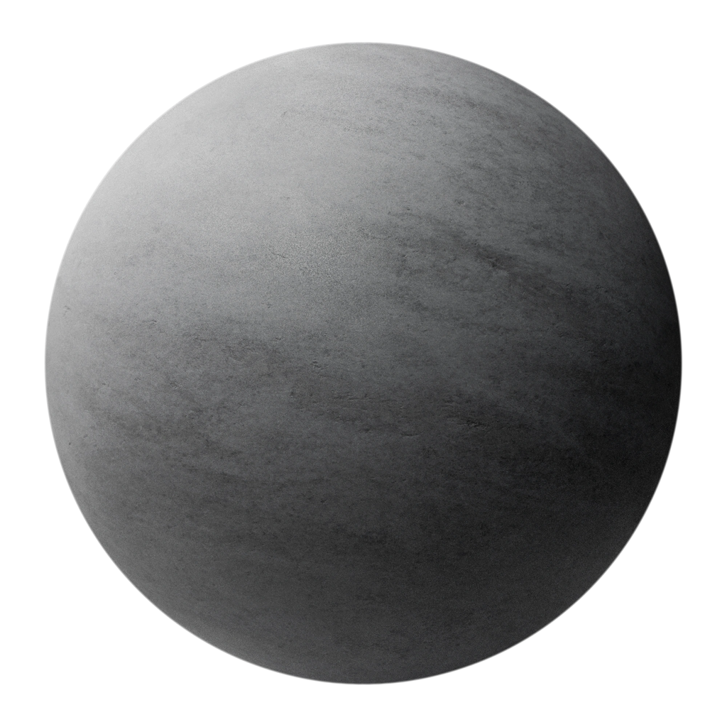 Dark Soapstone Honed PBR Texture - Sphere Swatch Preview | Superellipse