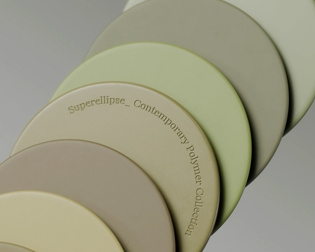 Olive Green Lightly Worn Plastic PBR Texture - Example Scene Visualization | Superellipse