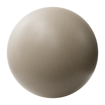 Dark Speckled Beige Plastic PBR Texture - Sphere Swatch Preview | Superellipse