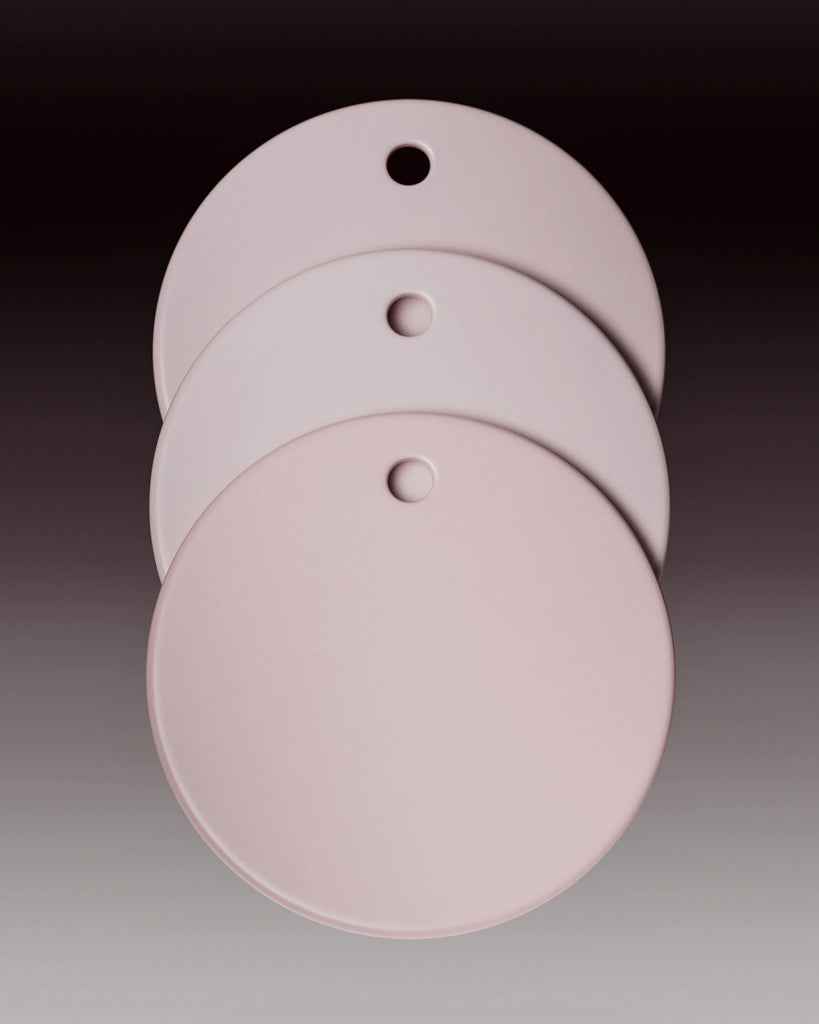 Quartz Pink Gloss Finish Plastic PBR Texture - Example Scene Visualization | Superellipse