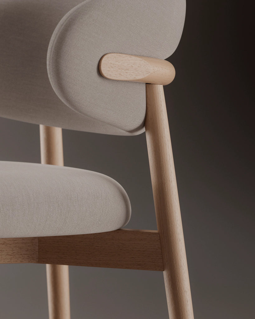 Beech Crown Cut Bonded Veneer Wood PBR Texture - Example Scene Visualization | Superellipse