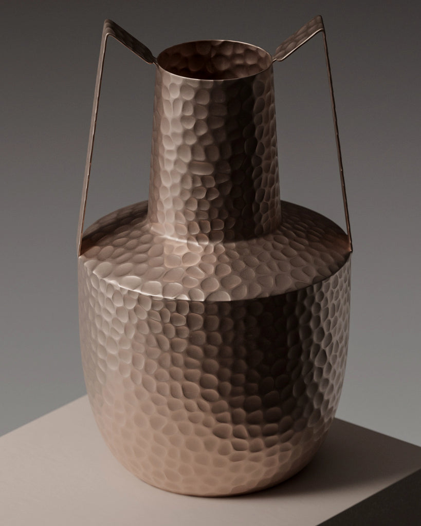 Hand Hammered Copper Metal PBR Texture - Example Scene Visualization | Superellipse