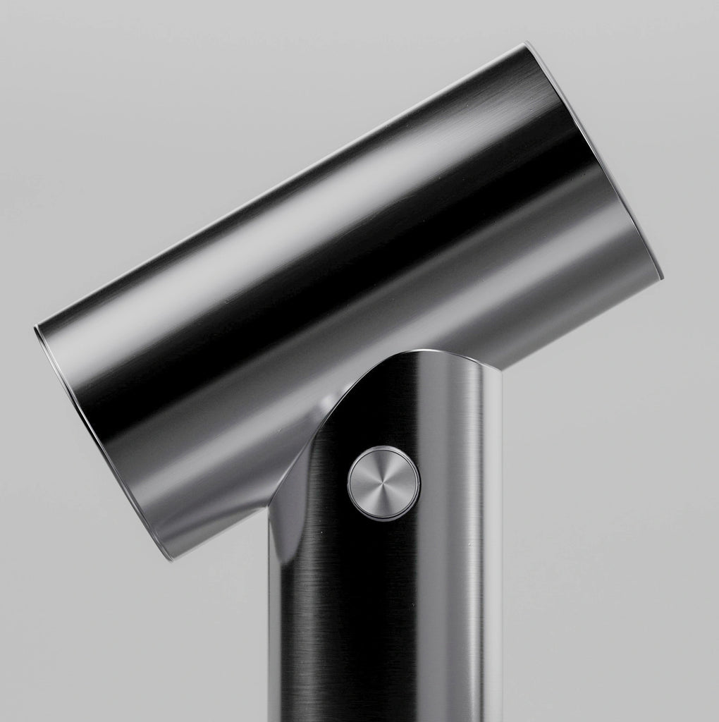 Fine Linear Brushed Aluminium Metal PBR Texture - Example Scene Visualization | Superellipse